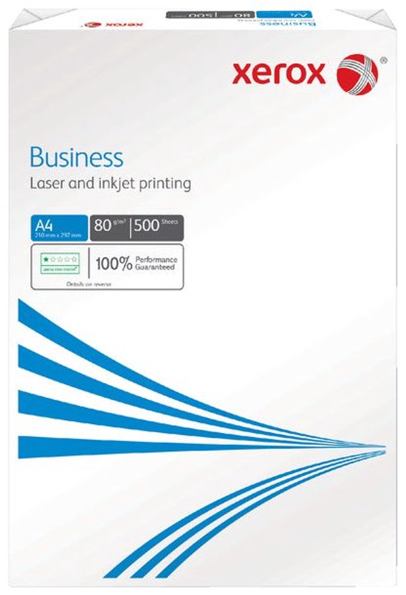 Kopieerpapier Xerox Business A4 80gr wit 500 vel | 5 stuks